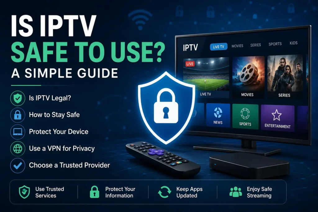 Is IPTV Safe to Use? A Simple Guide